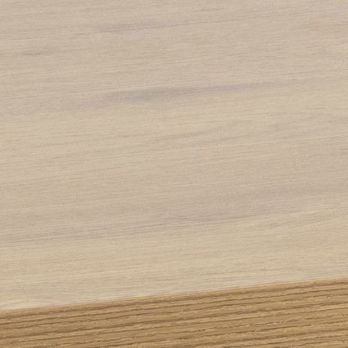 Table à manger Wales 160 cm pieds croisés - Chêne/noir Table à manger Wales 160 cm pieds croisés - Chêne/noir