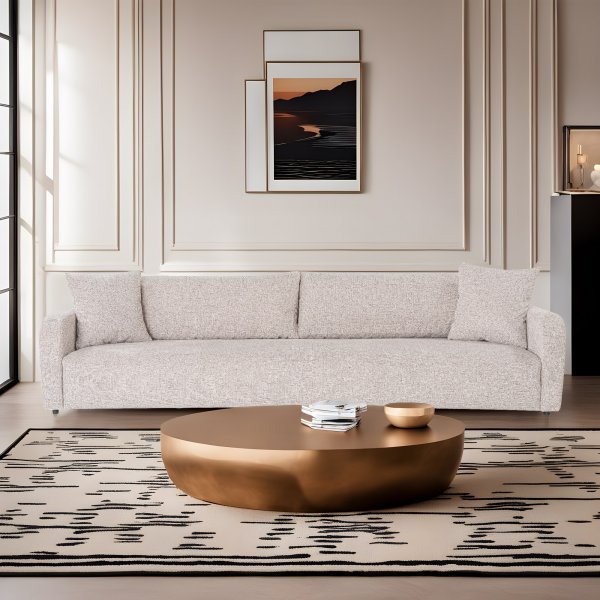 Canapé divan latéral gauche - Gris clair Canapé divan latéral gauche - Gris clair