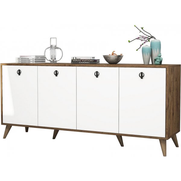 Buffet Elite - Noyer/blanc Buffet Elite - Noyer/blanc