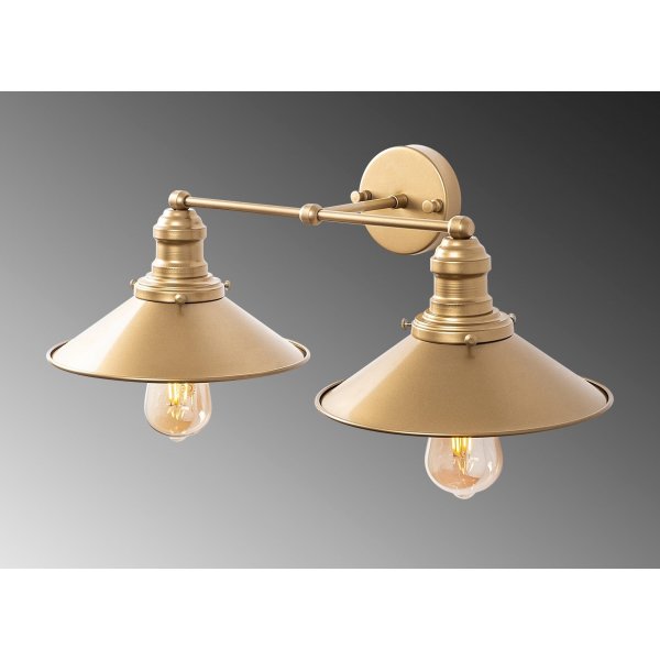 Conische wandlamp 12191 - Goud