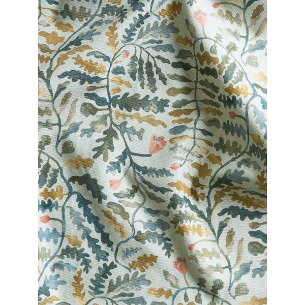 Rideau Bertie Lot de 2 2 x 135 x 280 cm - Bleu-vert