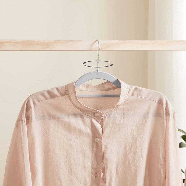 Klädgalge, plast, 42 cm, 30-pack - Grå Klädgalge, plast, 42 cm, 30-pack - Grå