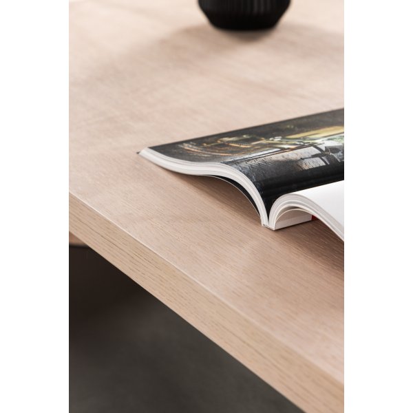 Table basse Bassholmen 140 x 80 cm - Chaux Table basse Bassholmen 140 x 80 cm - Chaux