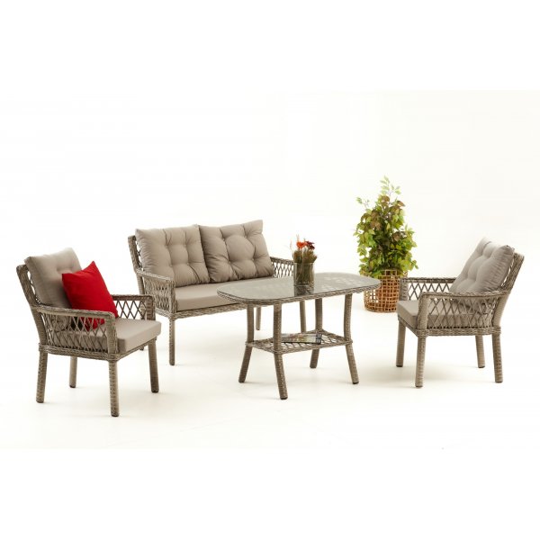 Pure loungegrupp 2 - Cream