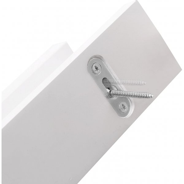 Suwon vgghylla 115 cm - Vit