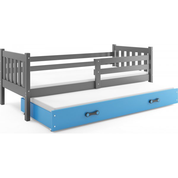 Carino juniorsng med extrabdd 80 x 190 cm - Valfri frg