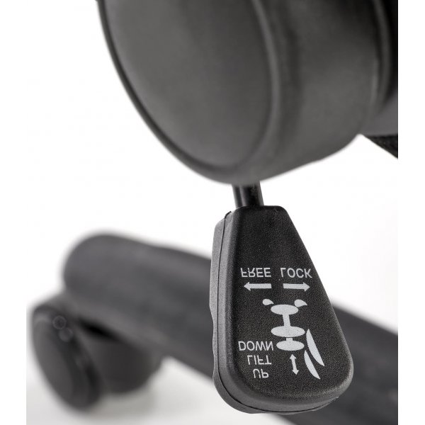 Bloom kontorsstol - Svart/gr