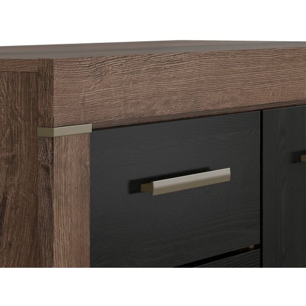 Carrie byrå - Brun ek Carrie byrå - Brun ek