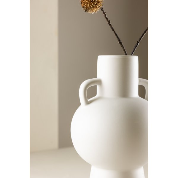 Cent vas Ø16 cm - Vit Cent vas Ø16 cm - Vit