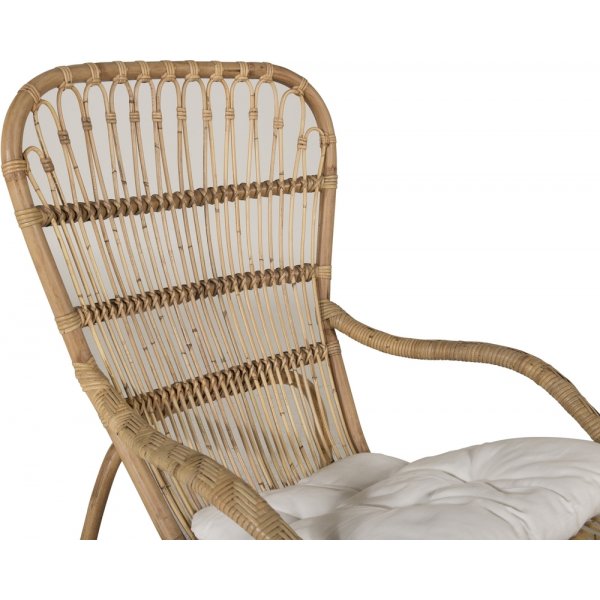 Fauteuil Ella - Nature/cru