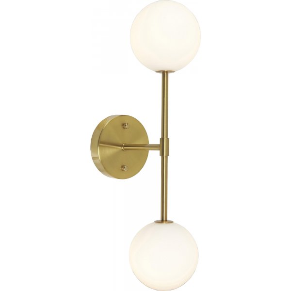 Sigma dubbele wandlamp - Goud Sigma dubbele wandlamp - Goud