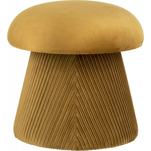 Pouf Hampton - Velours ocre