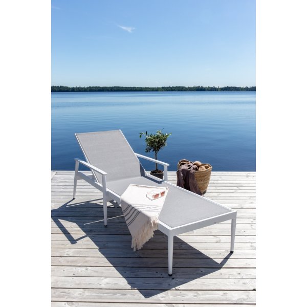 Break solsäng - Vit Break solsäng - Vit