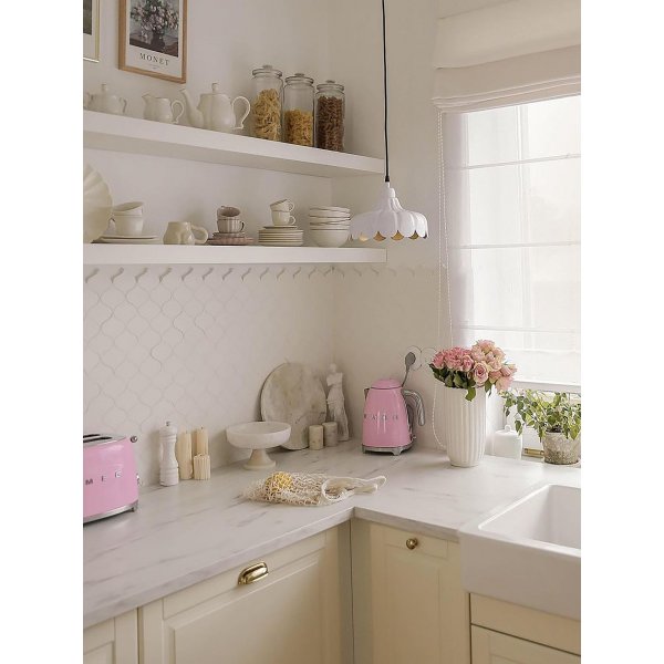 Wells tak/fönsterlampa - Vit/guld - 24 cm Wells tak/fönsterlampa - Vit/guld - 24 cm