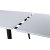 Hendry matbord 195-285 cm - Vit/svart