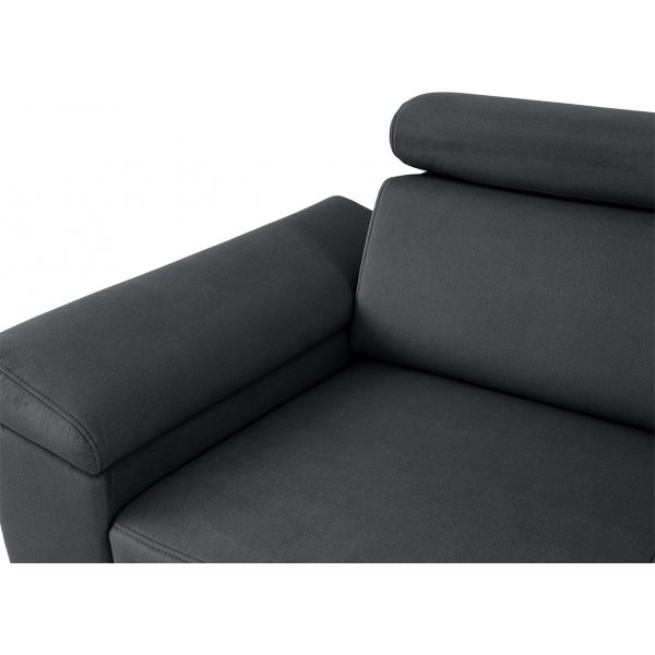 Santi divan slaapbank rechts - Grijs Santi divan slaapbank rechts - Grijs