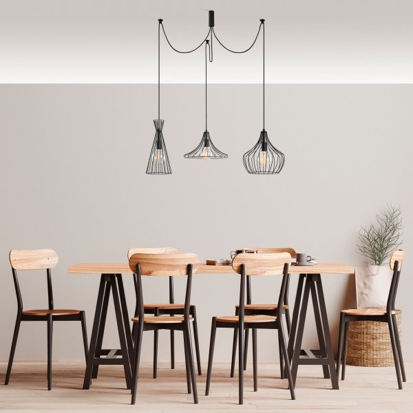 Plafonnier Mezo N-1291 - Noir