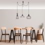 Mezo plafondlamp N-1291 - Zwart