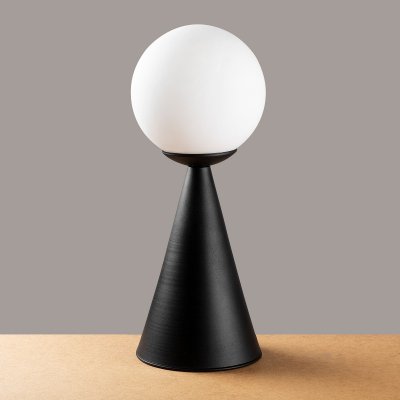 Gondol bordslampa - Svart/vit