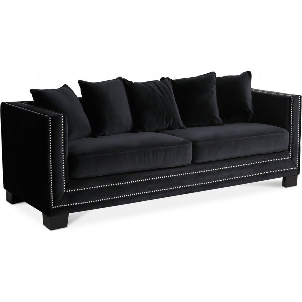 Soffa Cloude med nitar - 215 cm