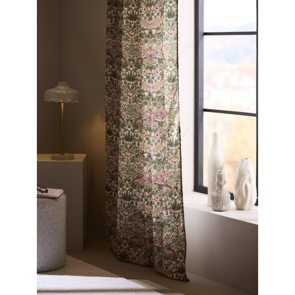 Rideau Vilja lot de 2 2 x 130 x 250 cm - Vert mousse