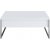 Table basse Lux 90 x 60 cm - Blanc/argent