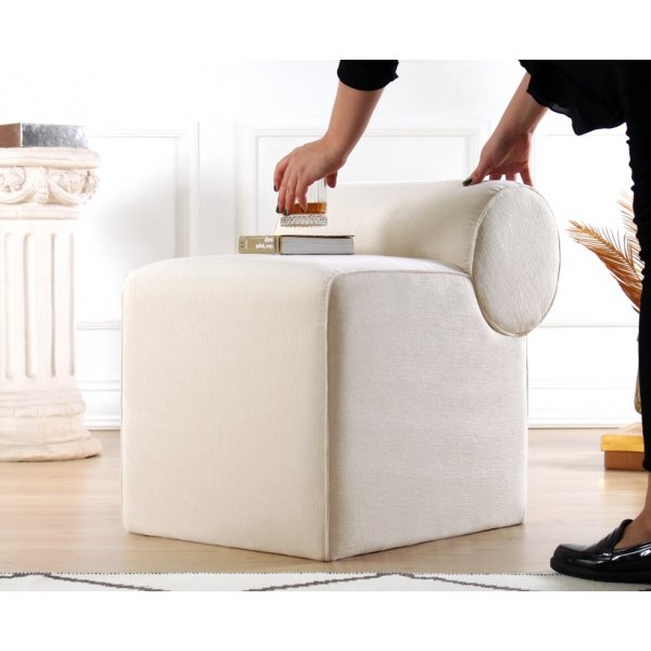 Pouf Linburg - Crème Pouf Linburg - Crème