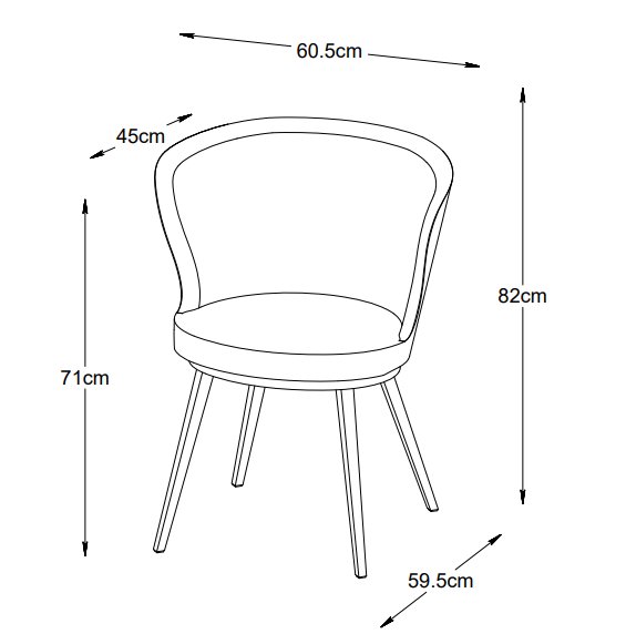 Fauteuil Billy en PU gris clair Fauteuil Billy en PU gris clair