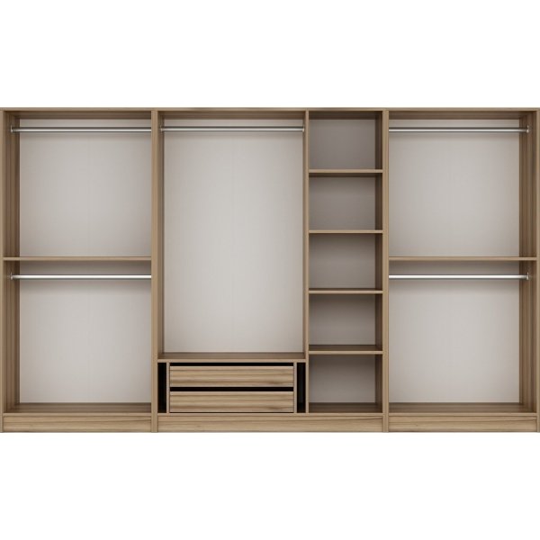 Armoire Cikani 315x52x210 cm - Chêne Armoire Cikani 315x52x210 cm - Chêne