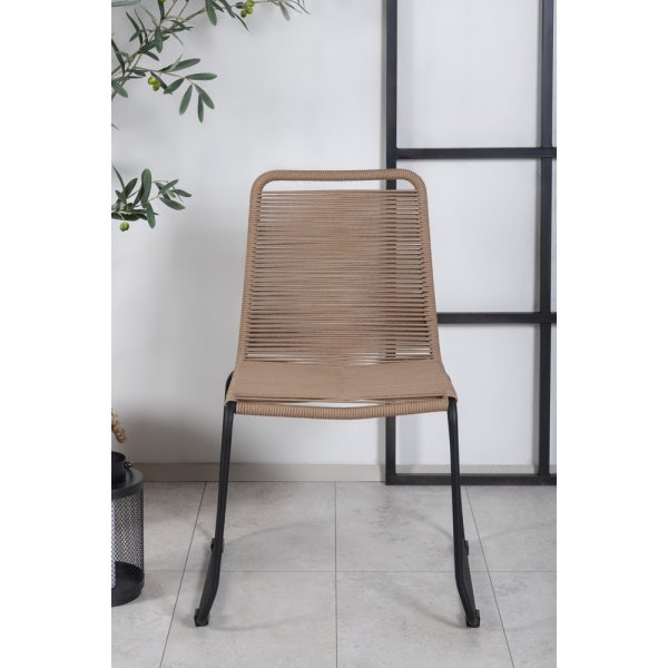 Lindos matstol - Ljusbrun Lindos matstol - Ljusbrun