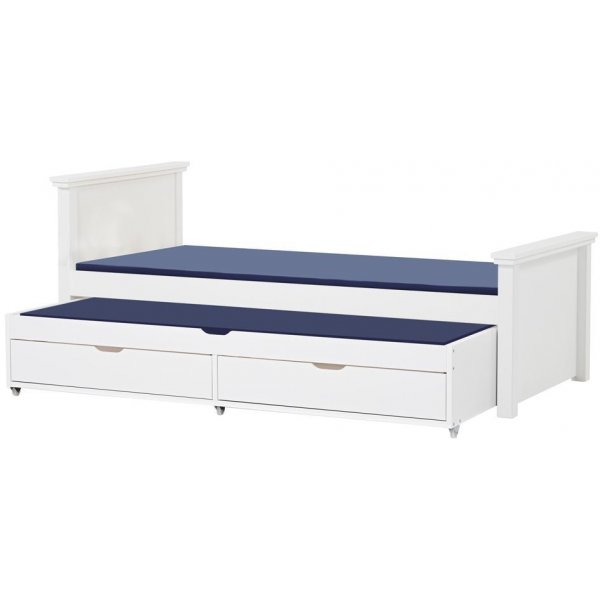 Deluxe sng 90x200 cm - Vit/bl
