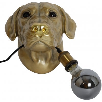 Hund Vgglampa - Guld