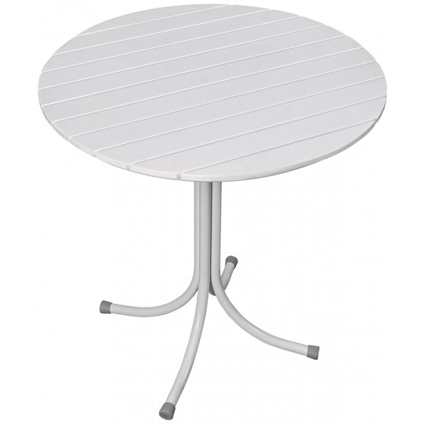 Holmö utebord runt Ø70 cm - Vit Holmö utebord runt Ø70 cm - Vit