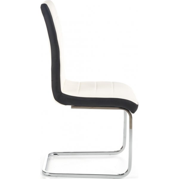 Chaise Iris - (blanc|noir) Chrome Chaise Iris - (blanc|noir) Chrome