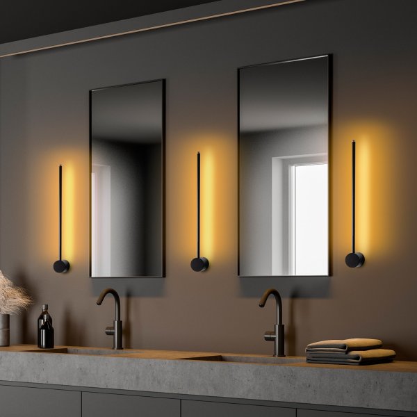 Glavo vägglampa 1 - Svart Glavo vägglampa 1 - Svart