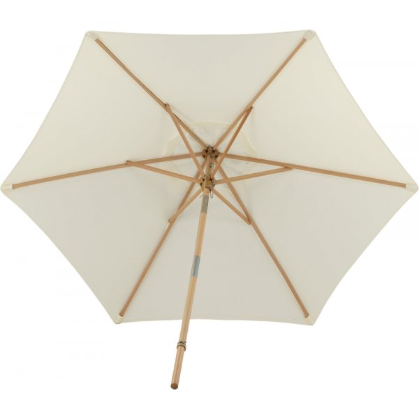 Corypho parasoll - Natur/Vit Corypho parasoll - Natur/Vit