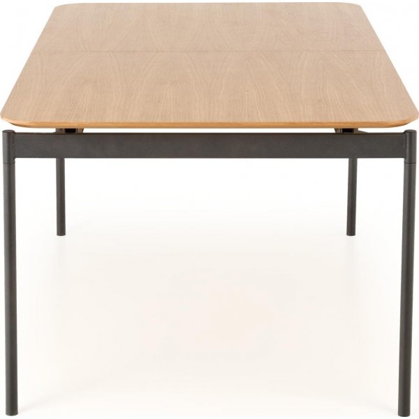 Table  manger Giga 170-250 cm - Chne/noir