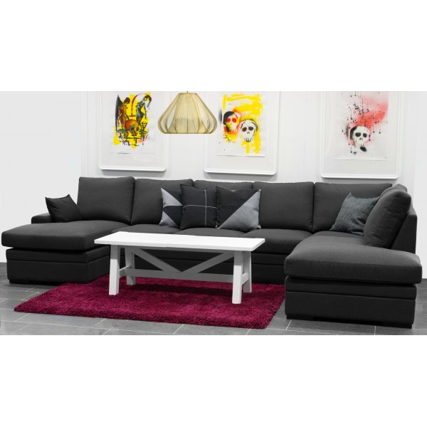 Sandnäs 5-sits U-divansoffa vänster - Valfri färg och tyg Sandnäs 5-sits U-divansoffa vänster - Valfri färg och tyg