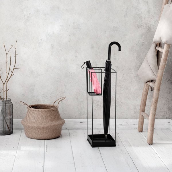 Semsi paraplyställ 8 - Svart Semsi paraplyställ 8 - Svart