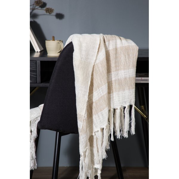 Bondi pld 130x170 cm - Beige/brun/vit