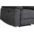 Fauteuil inclinable Coventry avec mcanisme lectrique - Microfibre grise