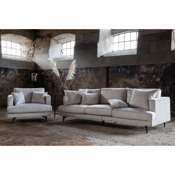 3-sits soffa i beige manchester - Hedlunda 3-sits soffa i beige manchester - Hedlunda