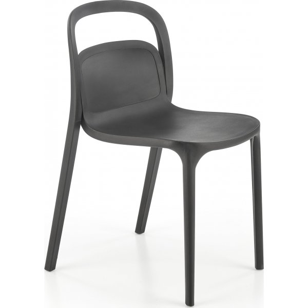 Chaise de salle à manger Cadeira 490 - Noir Chaise de salle à manger Cadeira 490 - Noir