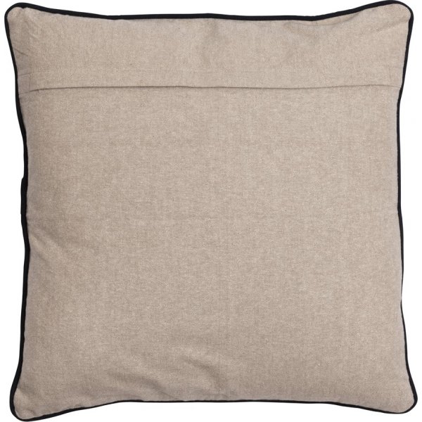 Manja kuddfodral 50 x 50 cm - Beige/Mörkblå Manja kuddfodral 50 x 50 cm - Beige/Mörkblå