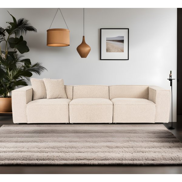 Lora 3-sits soffa - Peach Lora 3-sits soffa - Peach