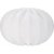 Abat-jour plafonnier Hilma Franza - Blanc - 40 cm