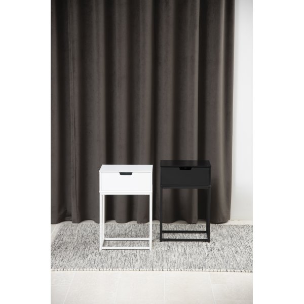 Mitra sngbord - Svart