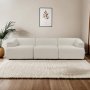 Sofia 3-sits soffa - Vit