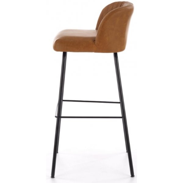 Orville barstol - Cognac vintage (PU)