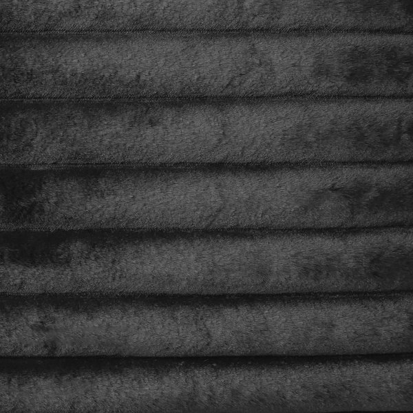 Coussin dcoratif Stripy Noir - 45 x 45 cm